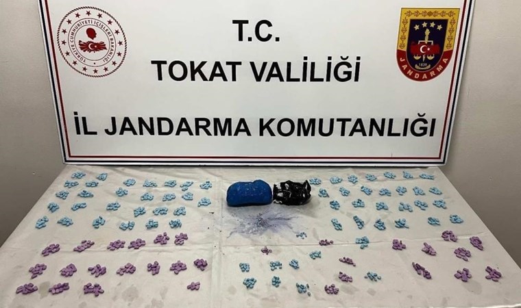 Tokat'ta uyuşturucuyla mücadele operasyonu: 5 tutuklama